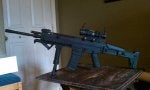Machine gun Air gun Trigger Shotgun Wood